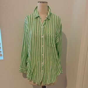 Rails Striped Button-down